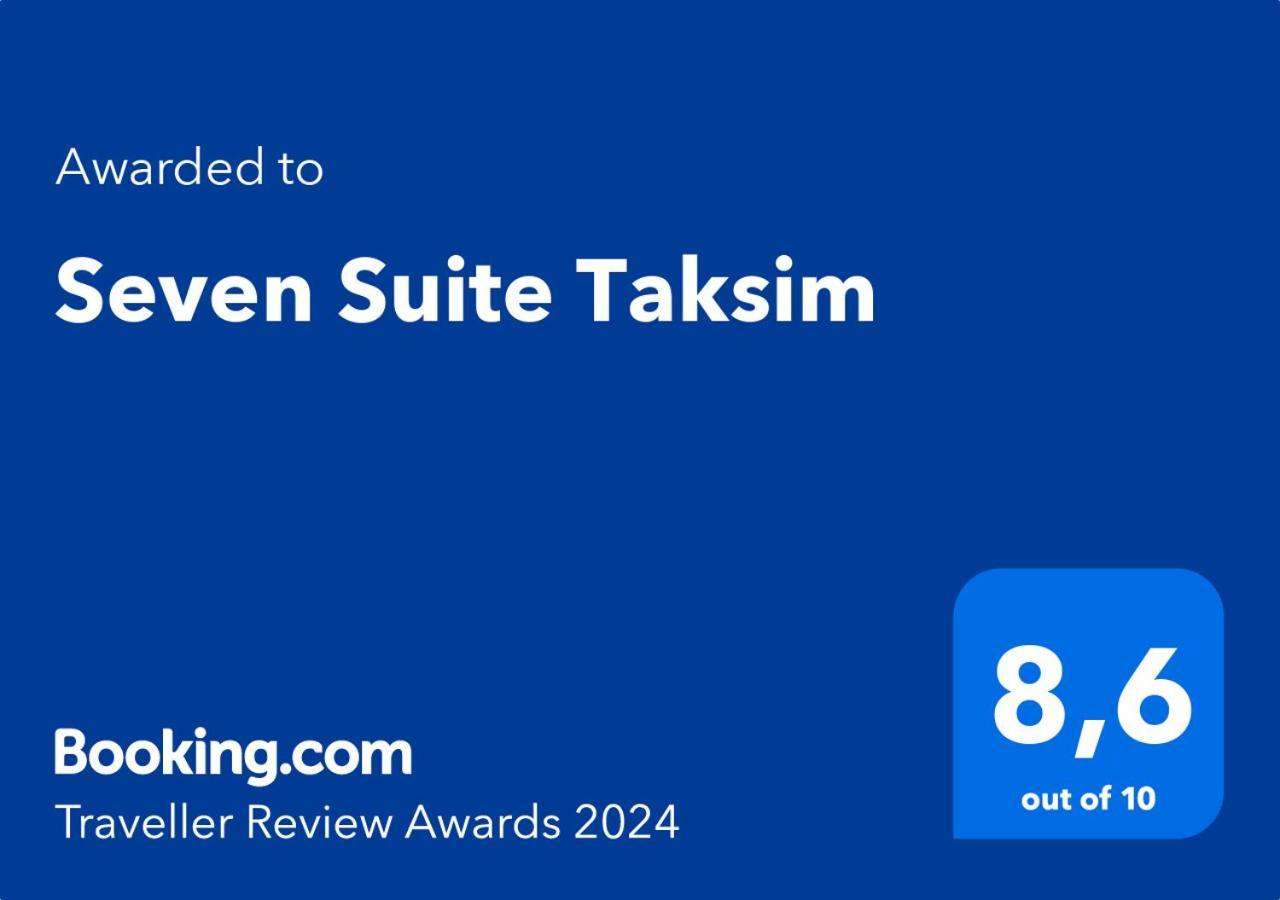 Seven Suite Taksim Стамбул Экстерьер фото